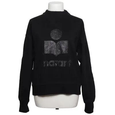 Sweatshirt (Black) from Marant Etoile Cotton, Recycled polyester