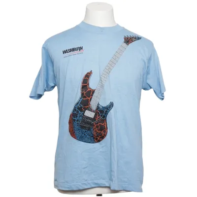T-shirt (Blå, Flerfarvet) fra Screen Stars Bomuld, Polyester