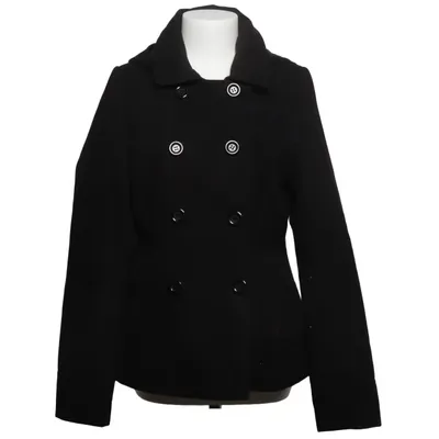 Cabanjacke (Schwarz) von My Basic Elasthan, Polyester, Viskose