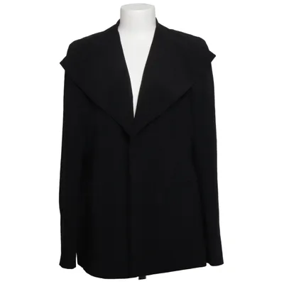 Blazer (Black) from Selection by Ulla Popken Polyester, Polyurethane