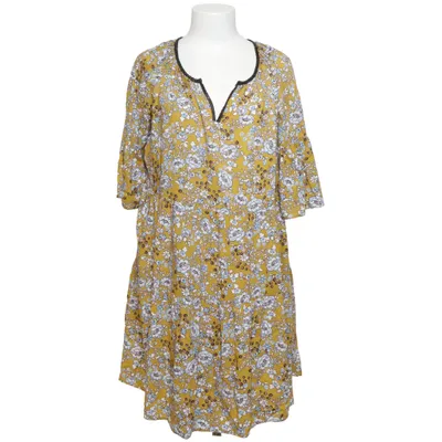 Jurk (Geel, Blauw, Wit) van Jad
