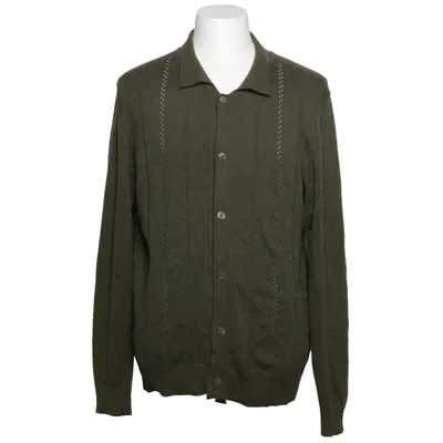 Cardigan (Groen) van Wood Wood Katoen, Wol