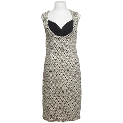 Jurk (Wit, Zwart) van Lindy Bop Katoen, Elastaan, Polyester