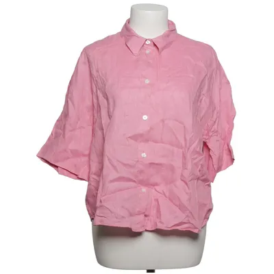 Kurzarmhemd (Pink) von H&M Premium Quality Leinen