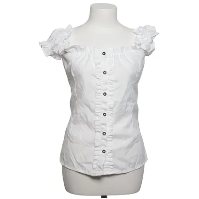 Dirndl blouse (Wit) van Occulto Katoen