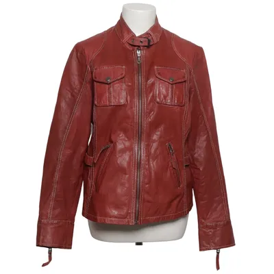 Leren jack (Rood) van Gipsy