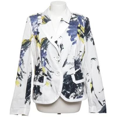 Blazer (Wit, Blauw, Geel) van Airfield Katoen, Polyester