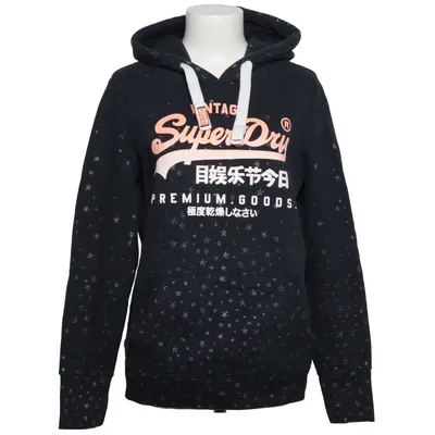 Capuchon sweater (Blauw) van Superdry Katoen, Polyester