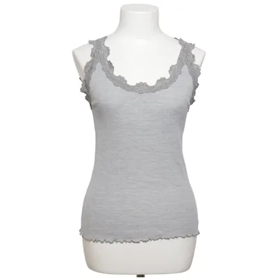 Tanktop (Grau) von Rosemunde Baumwolle, Polyamid, Seide