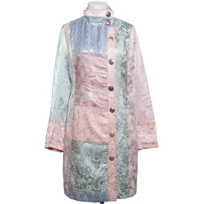 Jas (Roze, Blauw, Meerkleurig) van Honey Girl Katoen