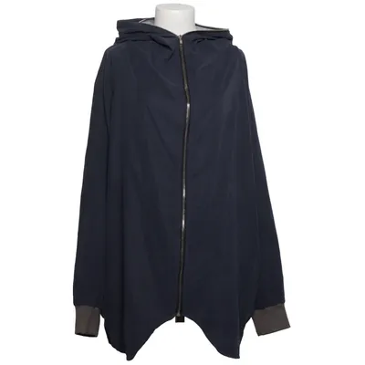 Sweat à capuche (Bleu, Gris) de Lesara Coton, Polyester