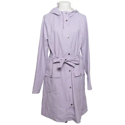 Regnfrakke (Lilla) fra Rains Polyester, Polyurethan