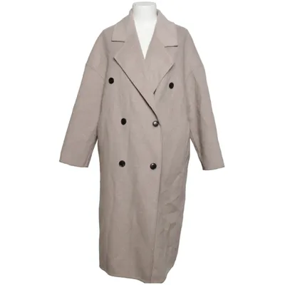 Jas (Beige) van Mango Acryl, Polyamide, Polyester, Viscose, Wol