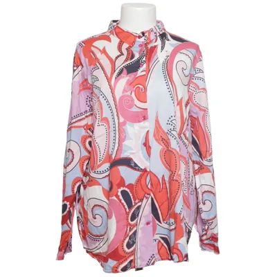 Blouse (Pink, Orange, Purple) from Eterna Cotton