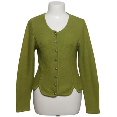 Cardigan (Groen) van Country Line Acryl, Katoen