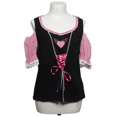 Dirndlblus (Svart, Rosa, Vit) från Brandl Tracht Bomull, Elastan