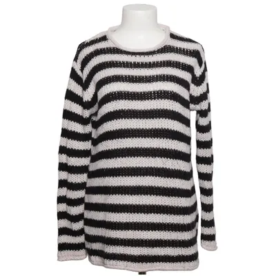 Sweater (Black, White) from Zara Knit Acrylic, Polyamide