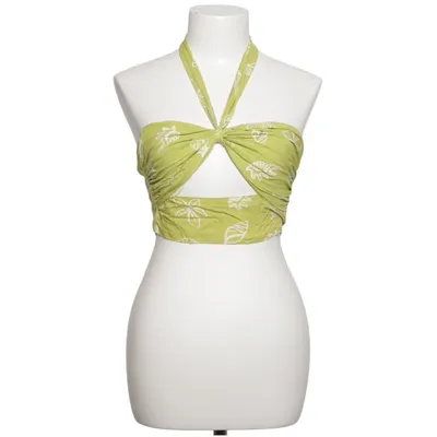 Halterneck top (Grøn) fra Bamboo Blonde Viscose