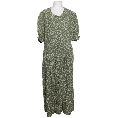 Blousejurk (Groen, Wit) van Steinbock