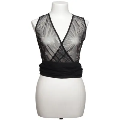 Tanktop (Zwart, Meerkleurig) van Outer Vision Elastaan, Polyester, Viscose