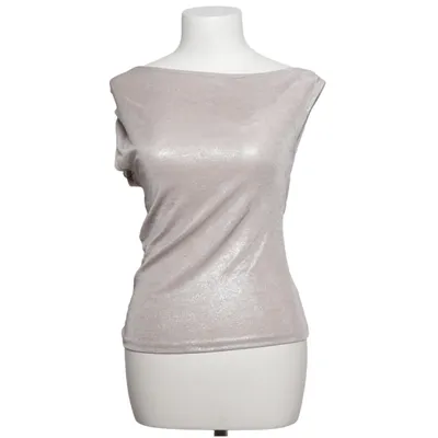 Top (Zilver) van Weekday Elastaan, Polyester