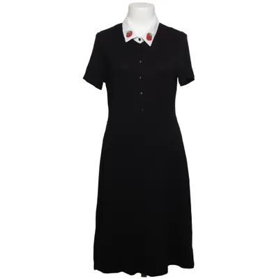 Klänning (Svart, Vit) från Pussy Deluxe Elastan, Polyester, Viskos
