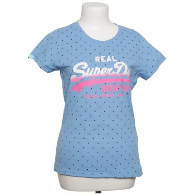 T-shirt (Bleu) de Superdry Vintage Coton, Polyester