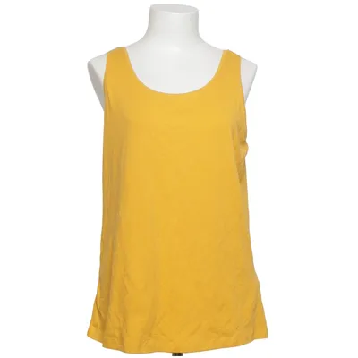 Tank­top (Gelb) von Janina Stretch Baumwolle, Elasthan