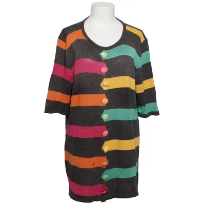 Cardigan (Gris, Multicolore) de Gaby Acrylique, Coton, Viscose