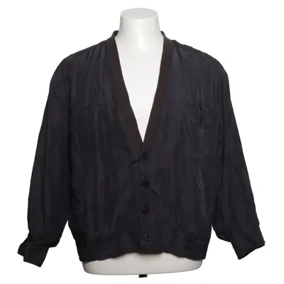 Bomber jacket (Black) from Valmeline Acetate, Silk