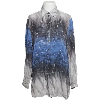 Blouse (Blue, Gray, Black) from Gläser Cupro