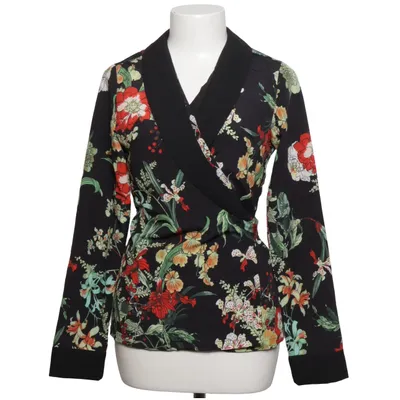 Blouse portefeuille (Noir, Multicolore) de Missguided Polyester
