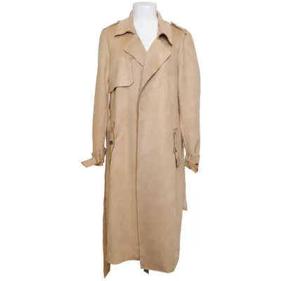 Trenchcoat (Beige) van Zara Outerwear Elastaan, Polyester
