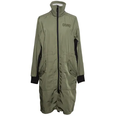 Allwetterjacke (Grün, Schwarz) von G-Star Raw Baumwolle, Elasthan, Recyceltes Polyester