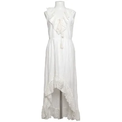 Jurk (Wit) van Azara Katoen, Polyester