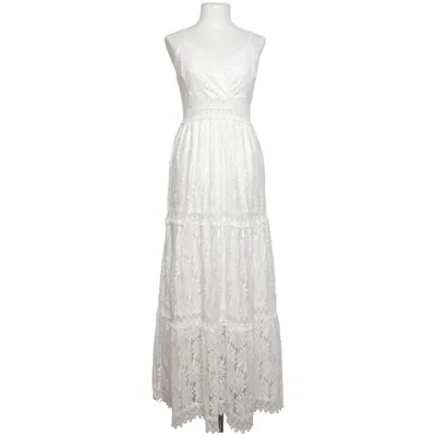 Maxi dress (White) from Vinceotto Cotton, Polyester