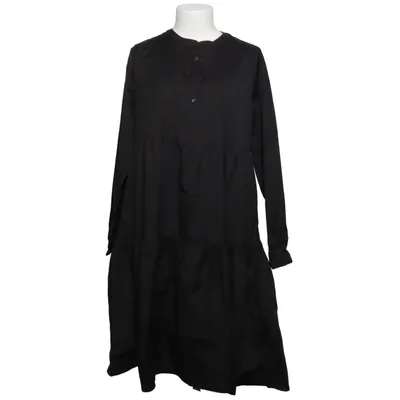 Jurk (Zwart) van Rossana Diva Katoen, Elastaan, Polyamide