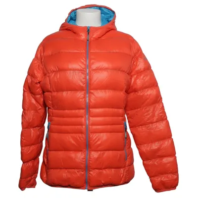 Daunenjacke (Orange, Blau) von CMP Daune, Feder, Polyamid
