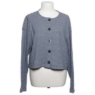 Cardigan (Blauw, Wit) van Miss Selfridge Katoen, Elastaan, Polyester