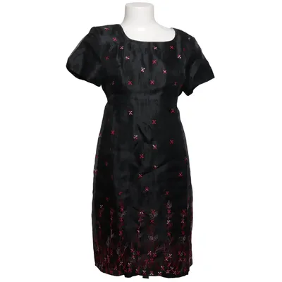 Maternity dress (Black, Pink) from Motherhood Polyester, Silk