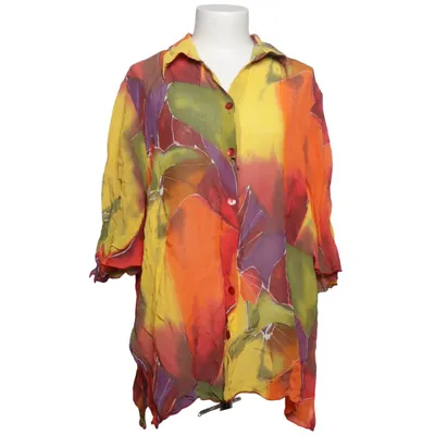 Blus (Gul, Orange, Lila) från Doris Streich Viskos