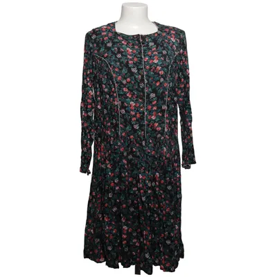 Blusenkleid (Schwarz, Rot, Grün) von René Derhy