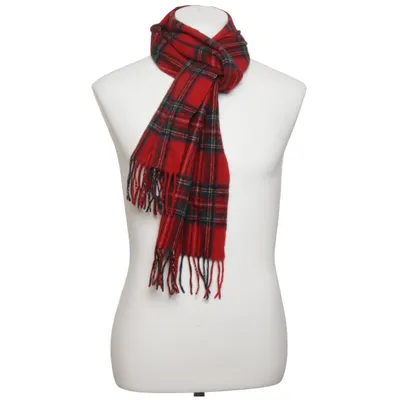 Scarf (Red, Multicolored) from James Pringle Weavers Wool