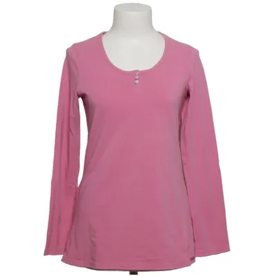 Henley shirt (Roze) van Skiny Katoen, Elastaan