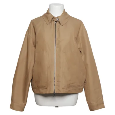 Jacket (Beige) from Pull & Bear Cotton, Polyester