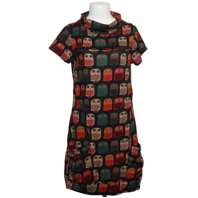 Dress (Black, Multicolored) from Goldkid Cotton, Polyester