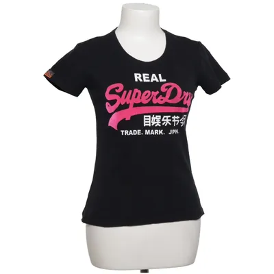 T-shirt (Black Label Tee Shirt) de Superdry Vintage Coton