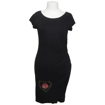 Jurk (Zwart) van Desigual Elastaan, Viscose