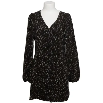 Jurk (Zwart, Geel) van Glamorous Polyester