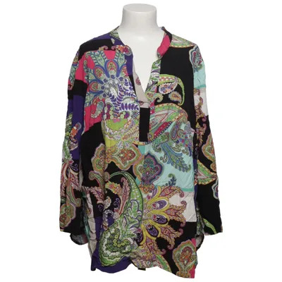 Bluse (Schwarz, Mehrfarbig) von Doris Streich Viskose